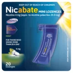 Nicabate Lozenges 4mg 20pk