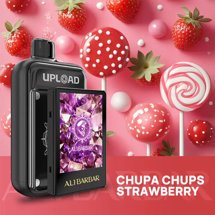 UPLOAD 25000 PUFFS (Chuppa Chupps Strawberry)